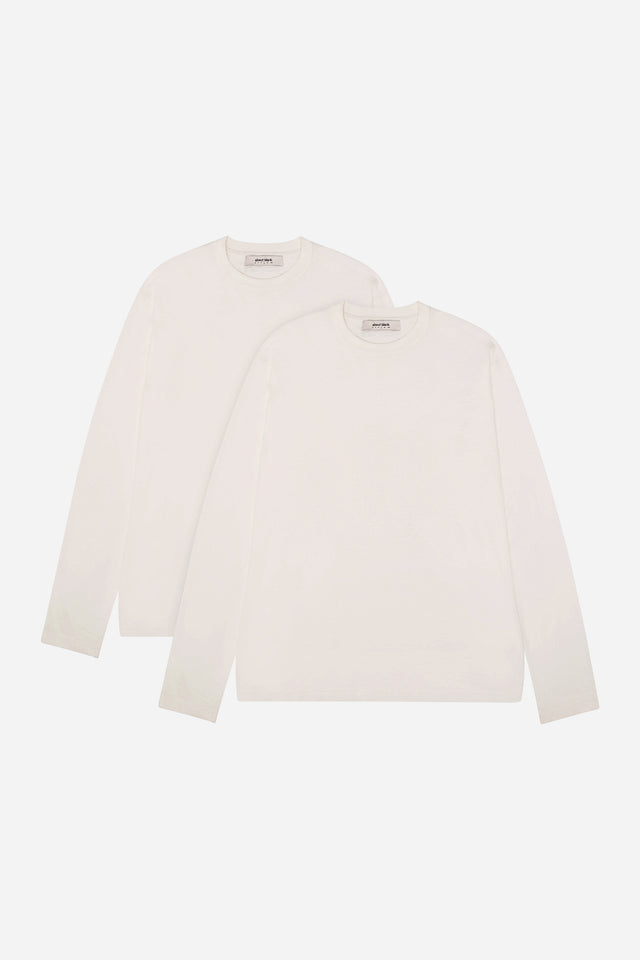 2 pack long sleeve t-shirt oat