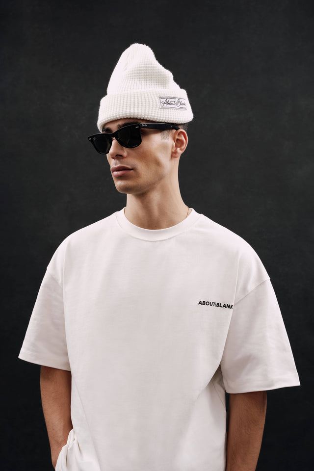 creative studio t-shirt oat/black