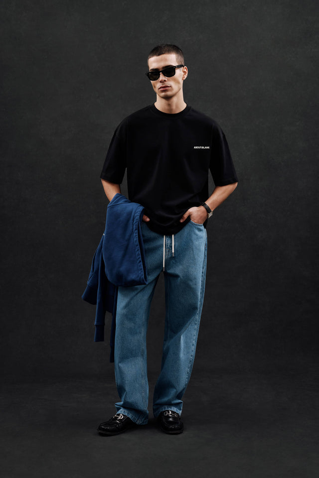 creative studio t-shirt black/white