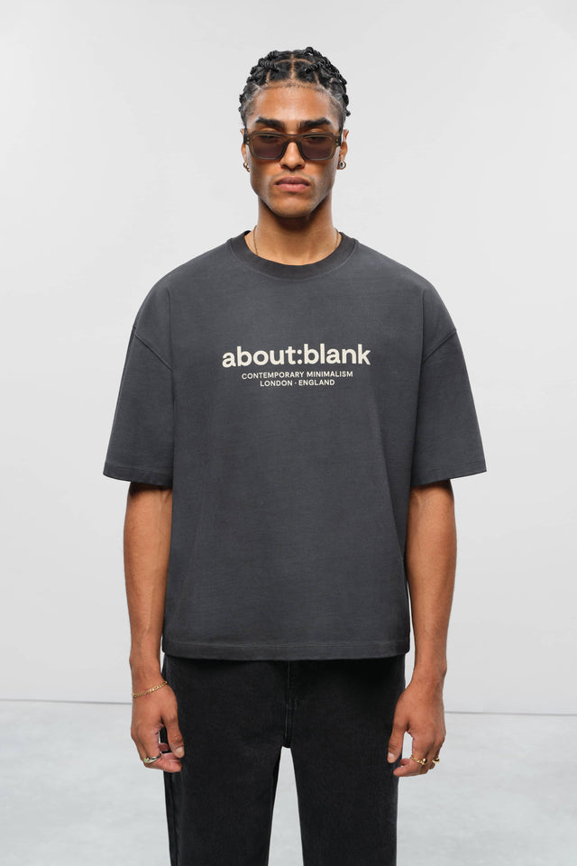 garcon t-shirt black