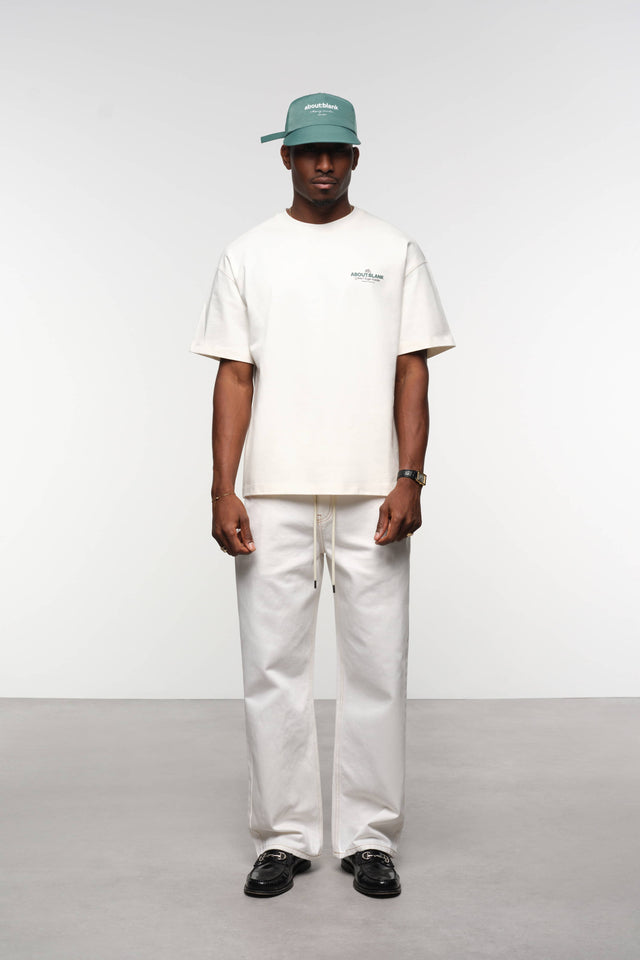 blazon t-shirt oat/epsom green/black