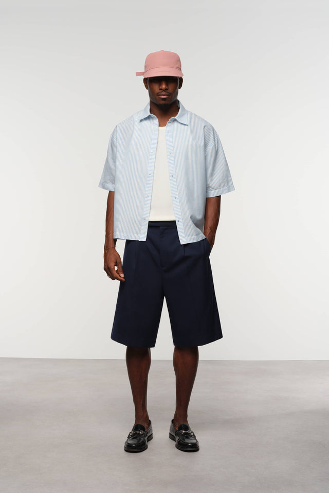 vacation shirt blue/white