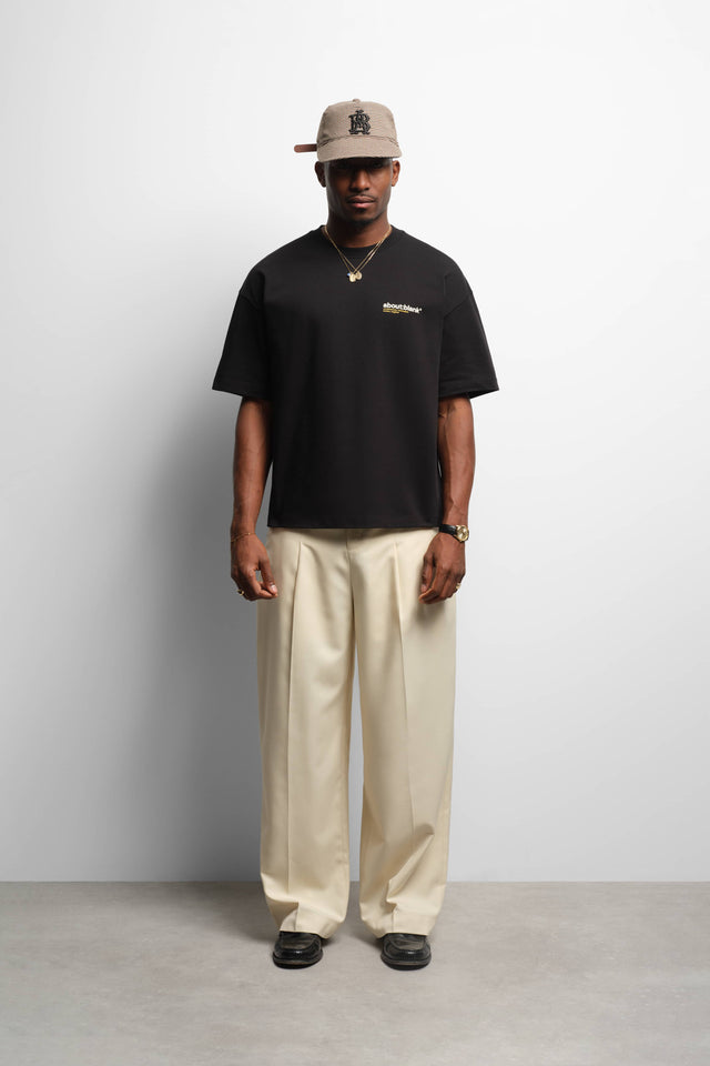 collection t-shirt black/white/yellow