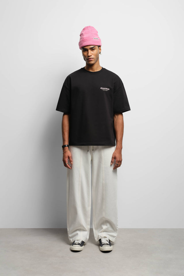 insignia t-shirt black/pink/ecru