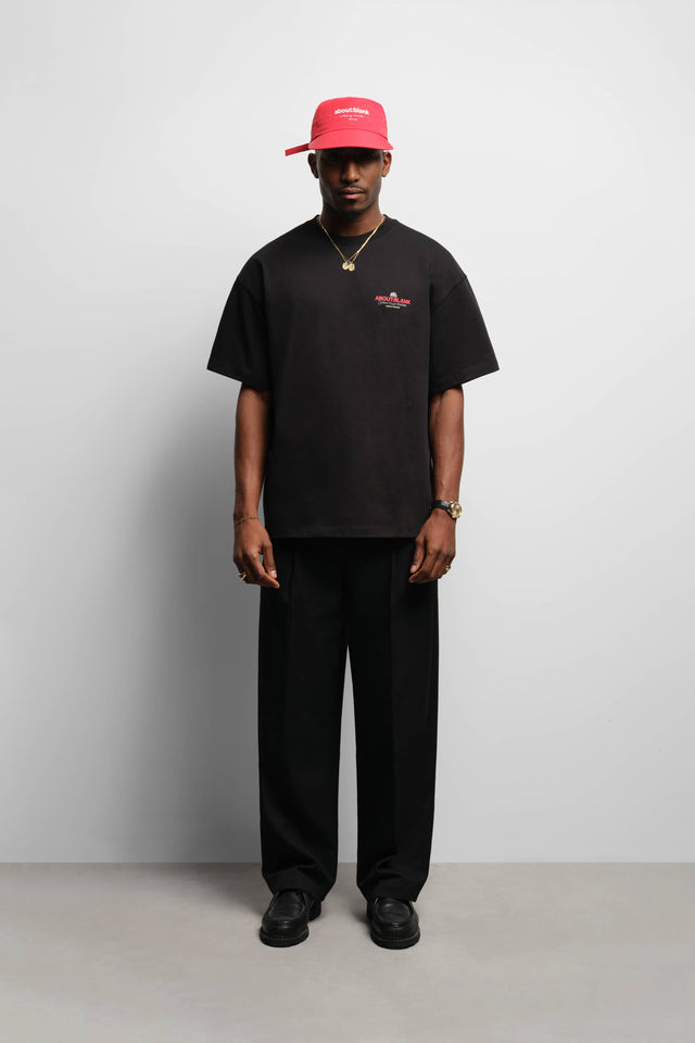 blazon t-shirt black/red/grey