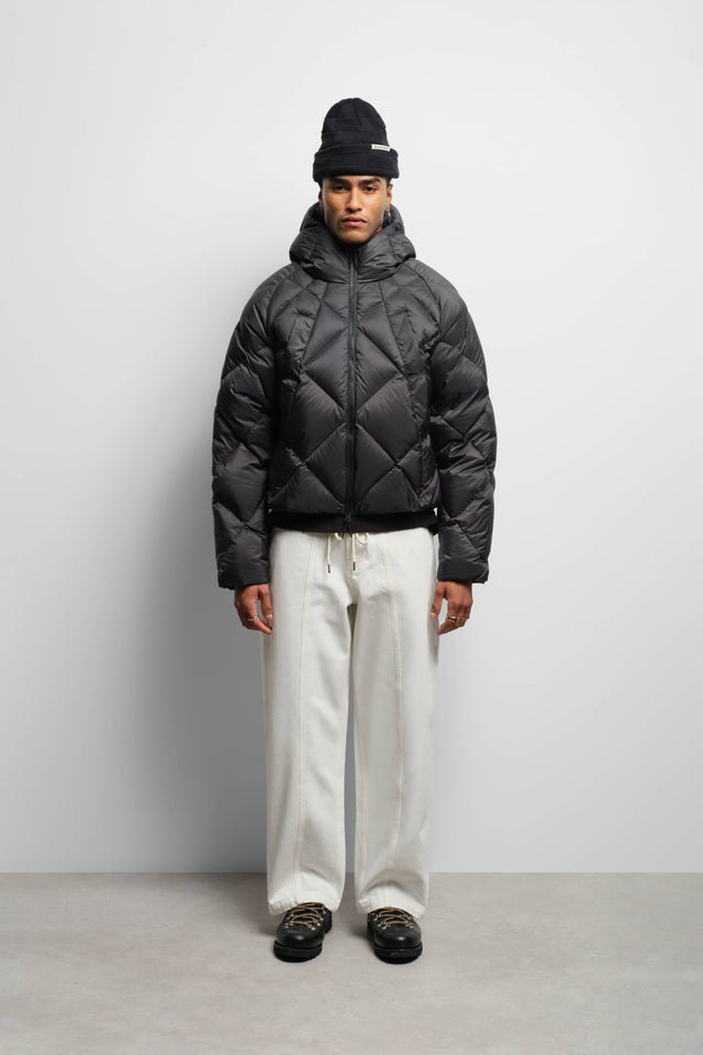puffer dusty black