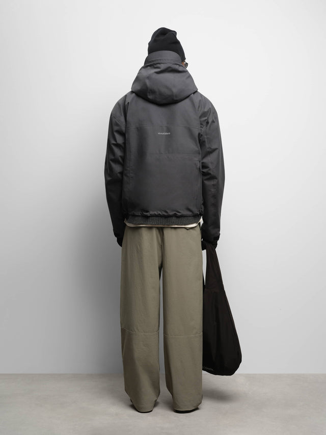 water reactive jacket dusty black