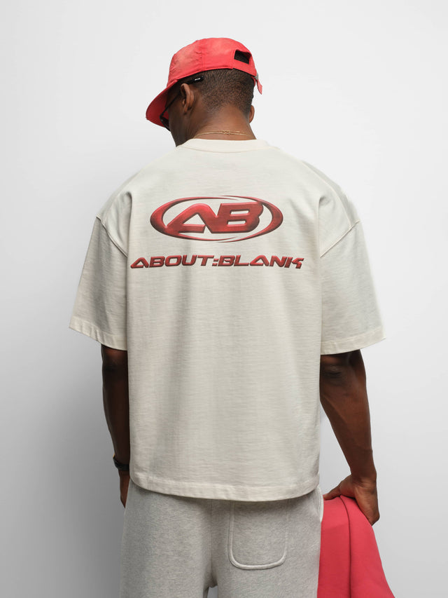 oblique t-shirt oat