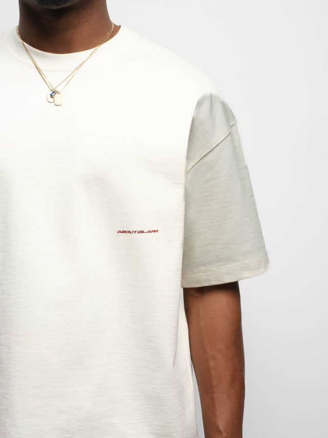 oblique t-shirt oat