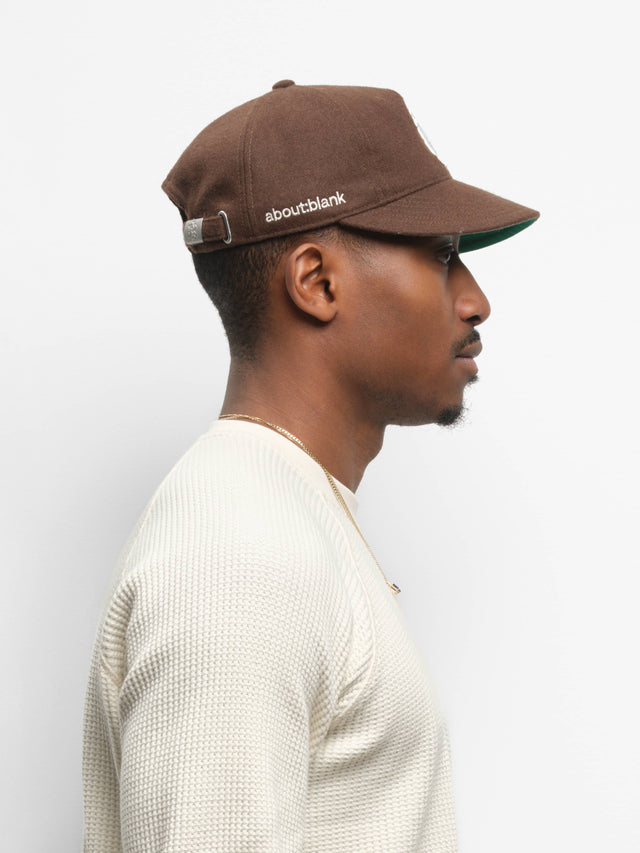 monogram cap brown/ecru
