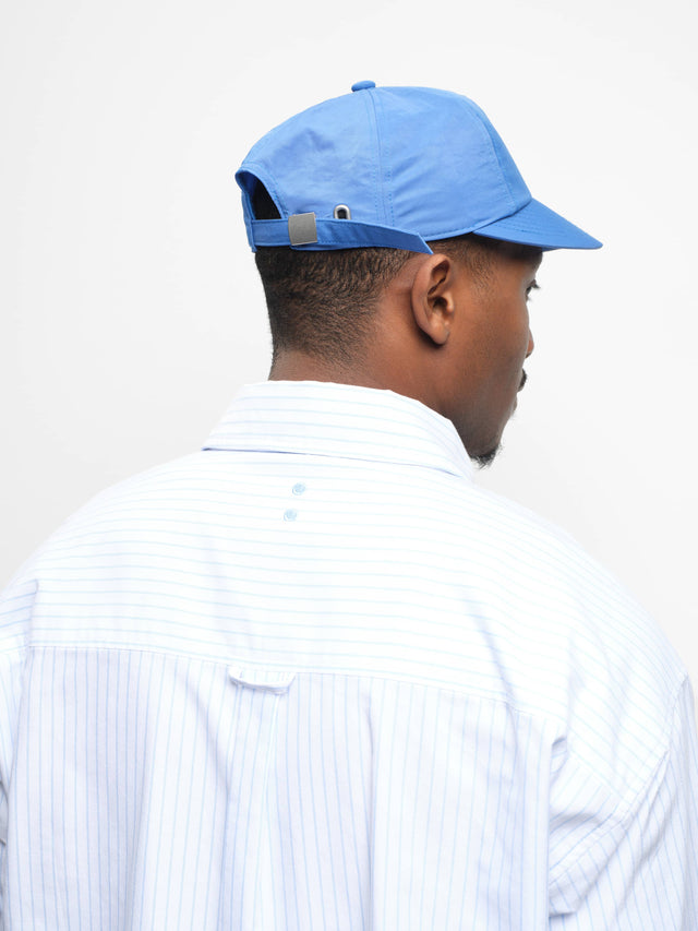 oxford script shirt white/blue