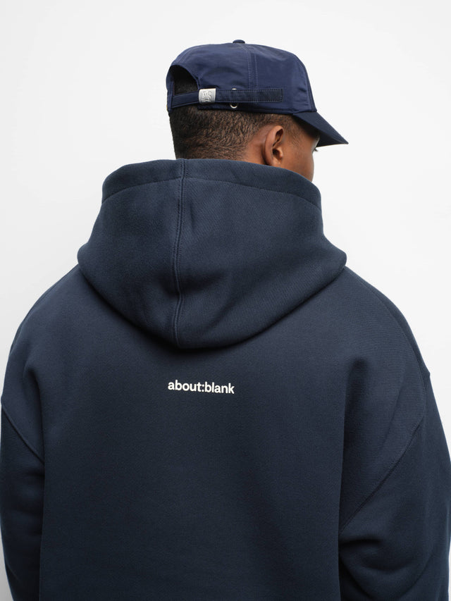 monogram hoodie navy
