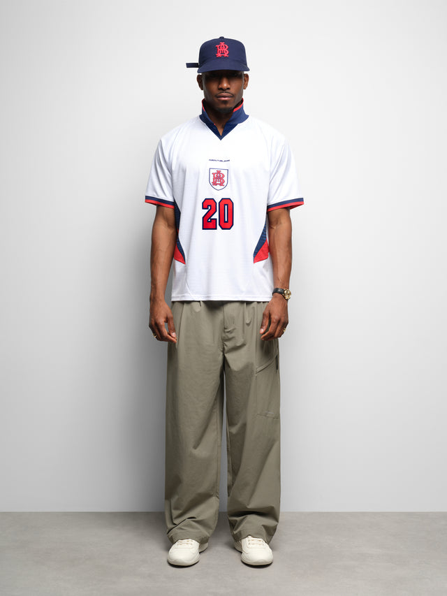 football jersey white/red