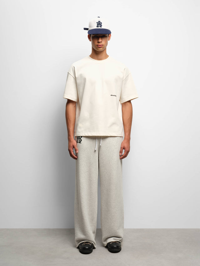 box t-shirt oat/black