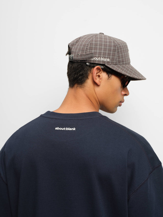 monogram t-shirt navy/ecru