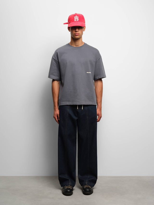 box t-shirt turbulence/ecru