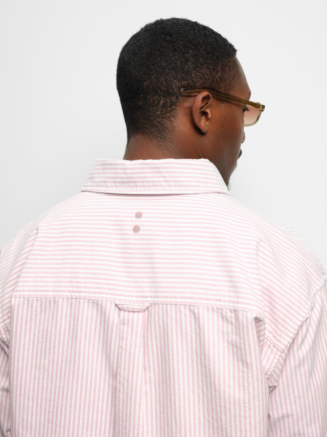 oxford script shirt pink