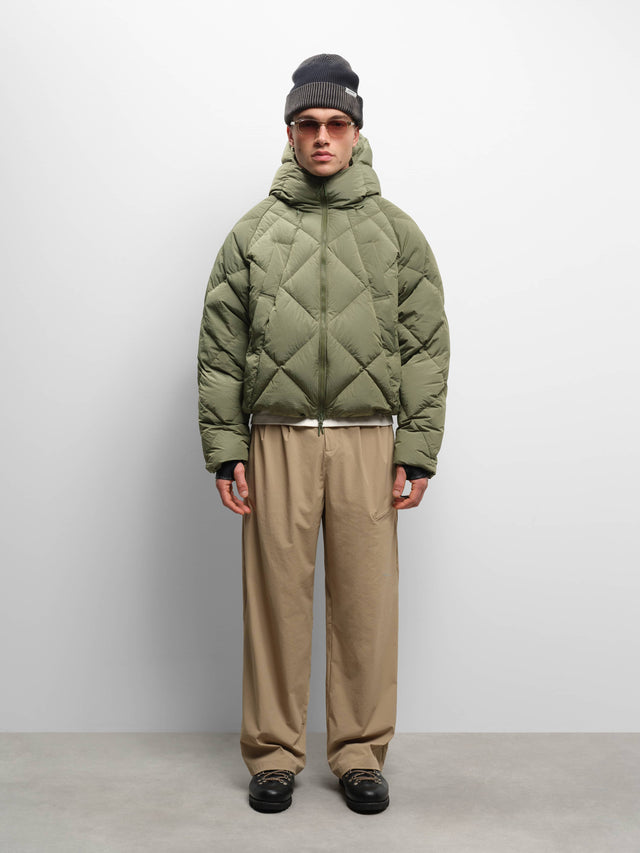 ripstop puffer jacket clover