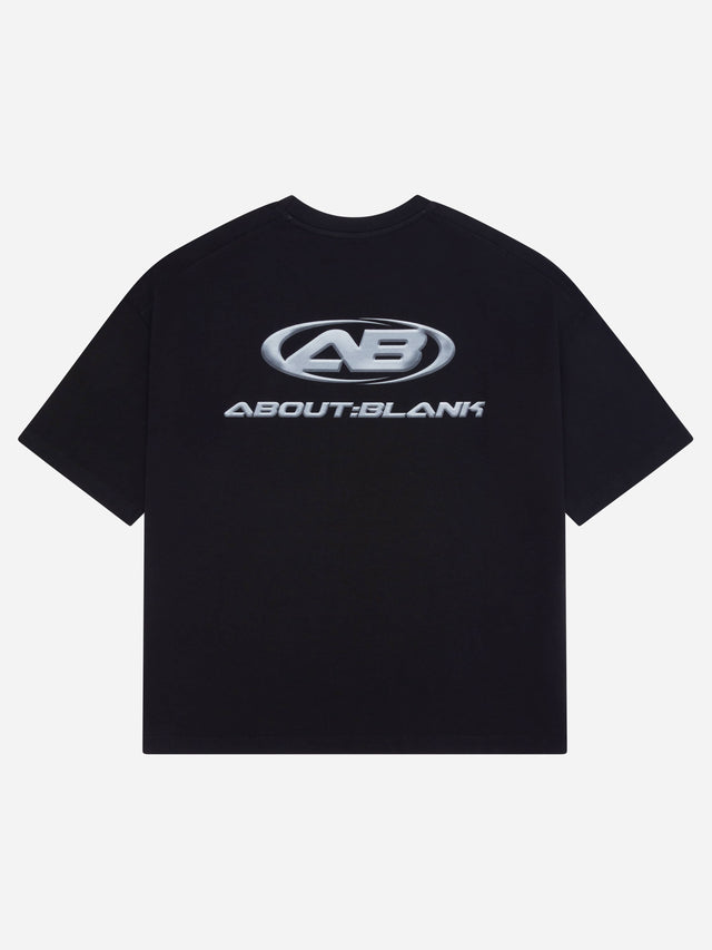 oblique t-shirt black