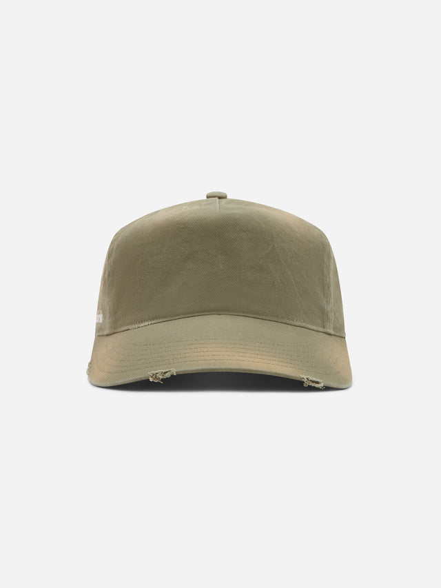 distressed cap washed fern