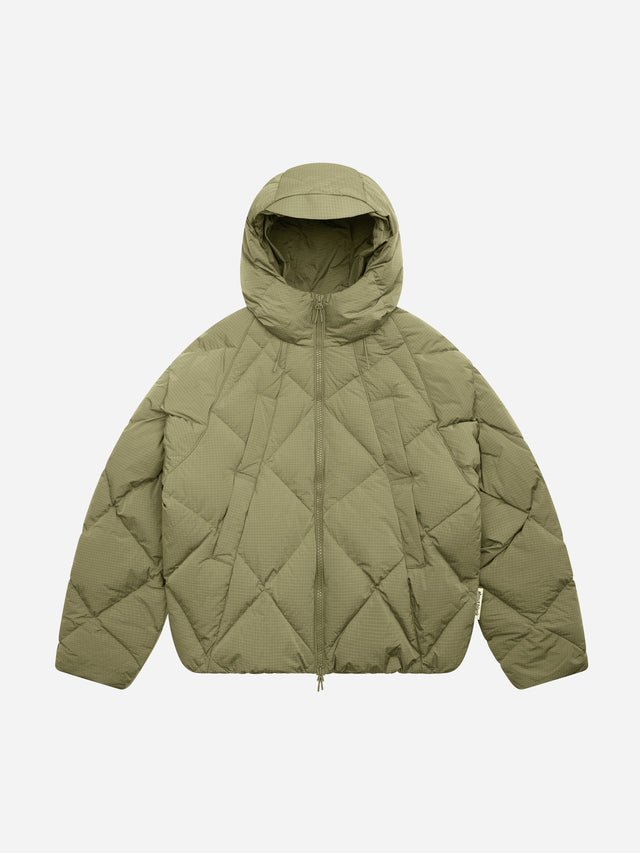 ripstop puffer jacket clover