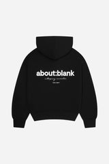 box hoodie black/ecru