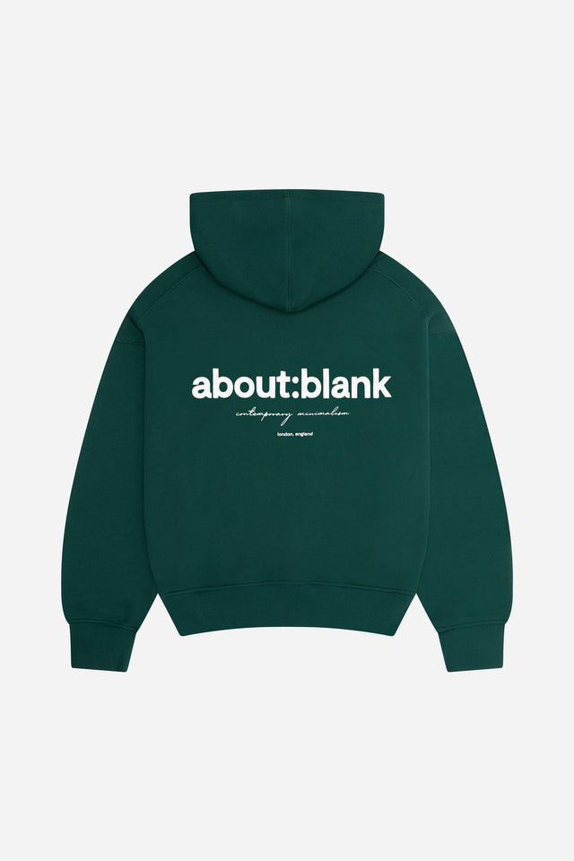 box hoodie epsom green/ecru