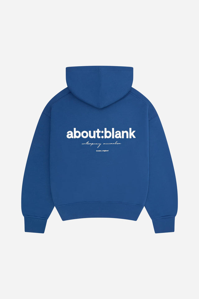 box hoodie estate blue