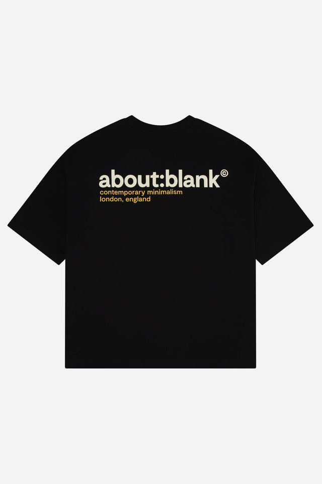 collection t-shirt black/white/yellow