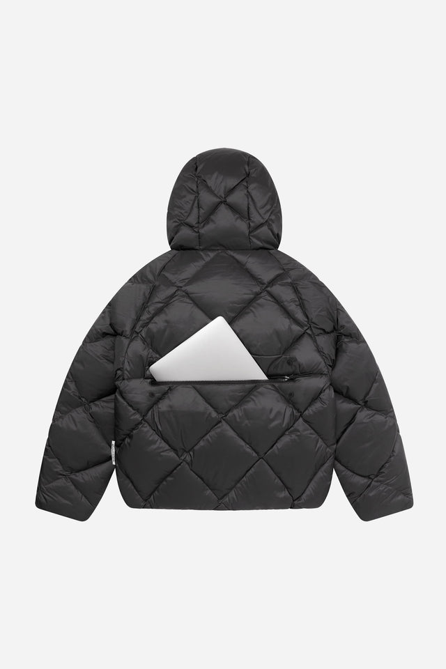 puffer dusty black