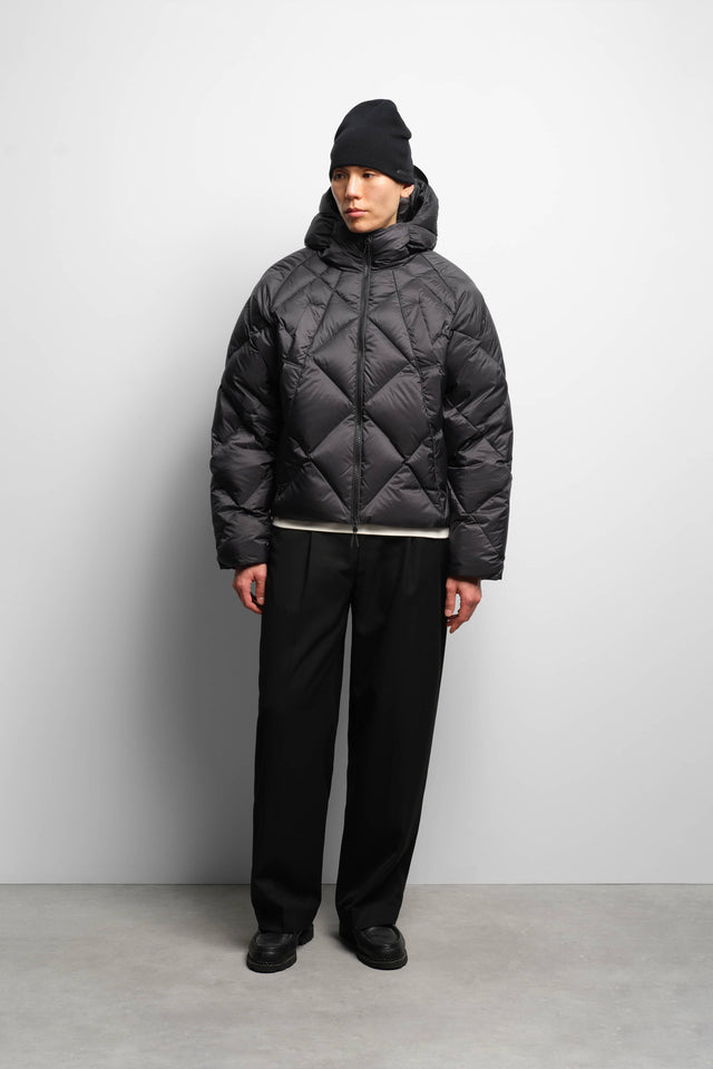 puffer dusty black