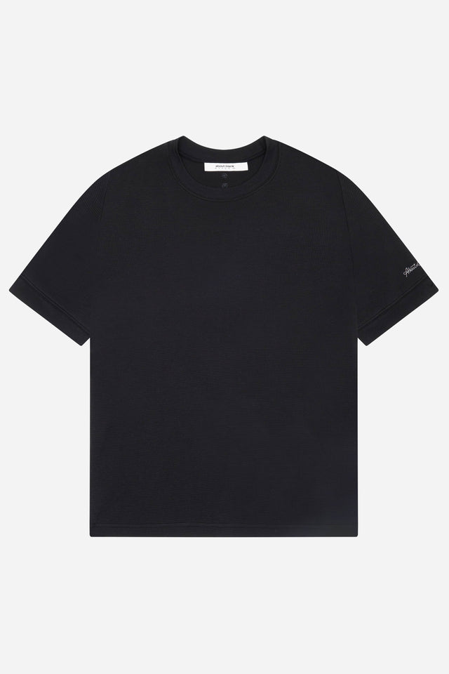 fitted t-shirt black