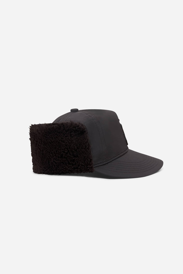 flap cap black