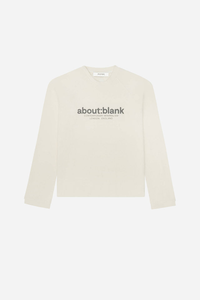 garcon long sleeve waffle oat