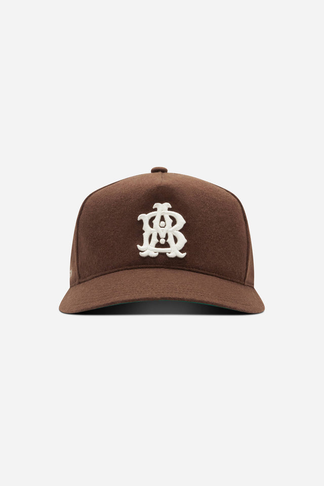 monogram cap brown/ecru