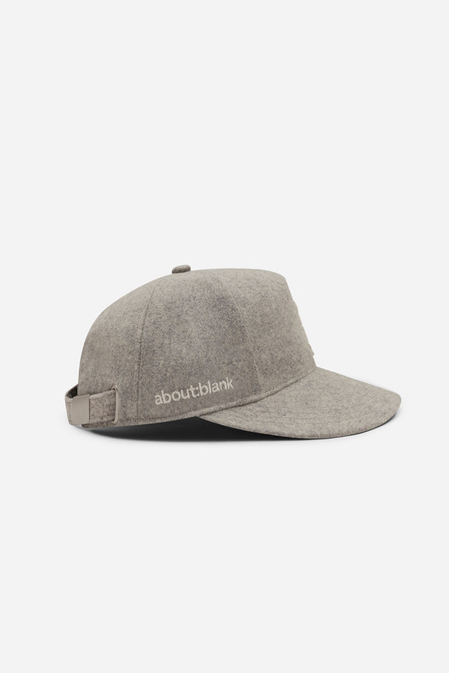 monogram cap grey/ecru