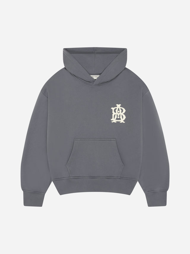 monogram hoodie turbulence/ecru