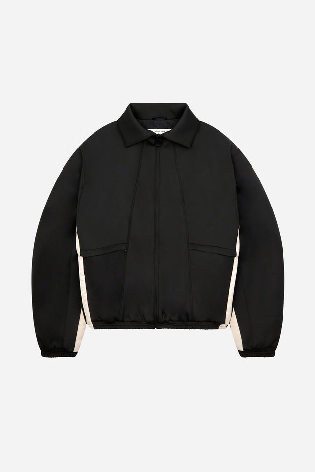 monogram track jacket black/ecru