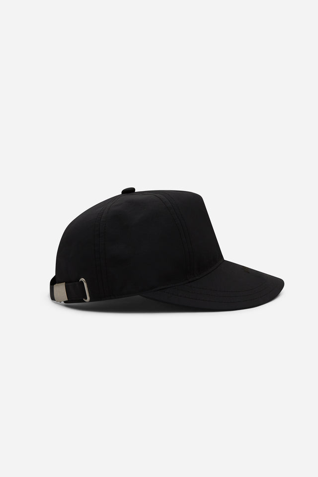 nylon cap black