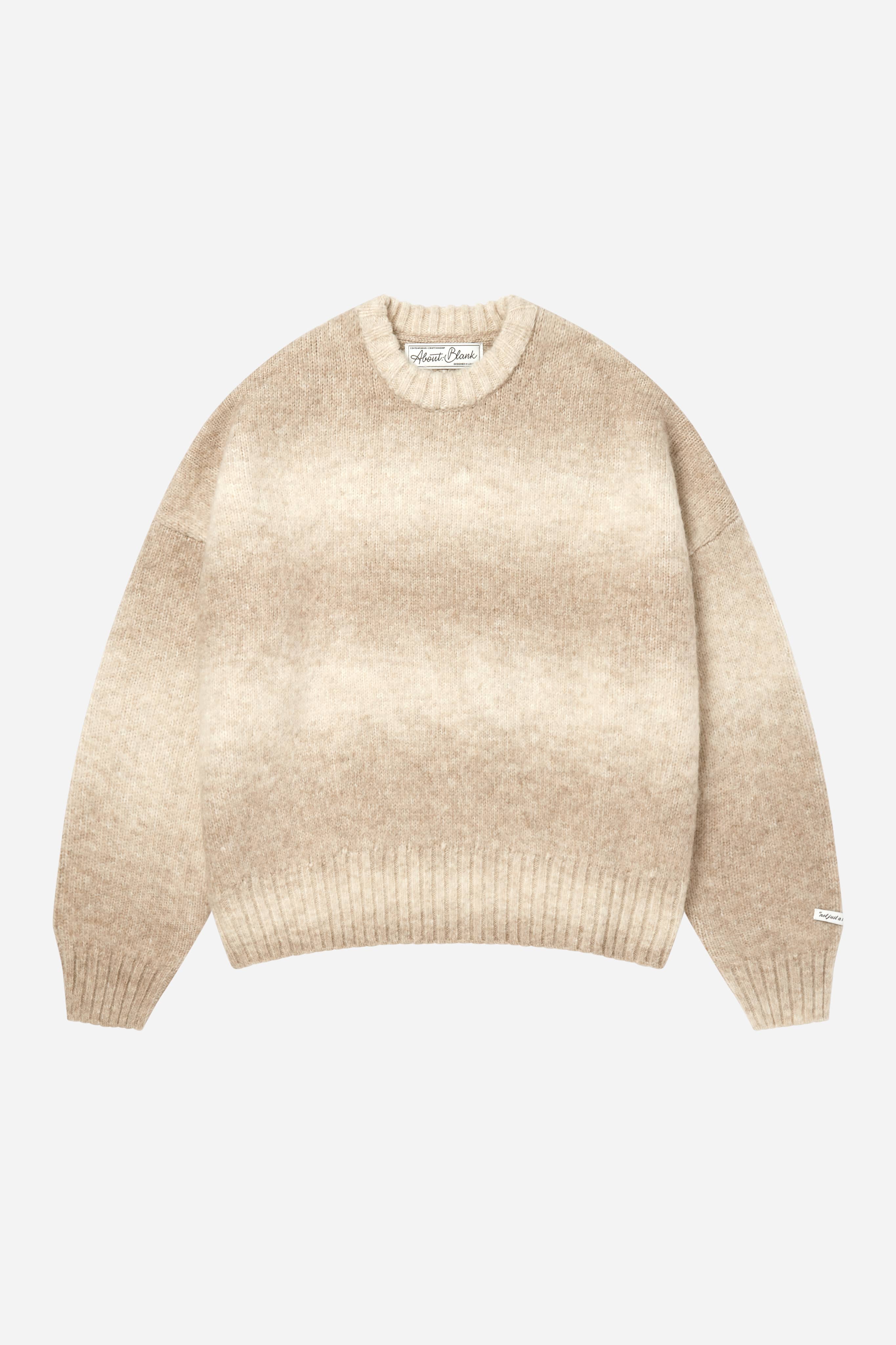 Brushed Crew / BEIGE XS