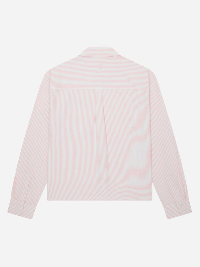oxford script shirt pink