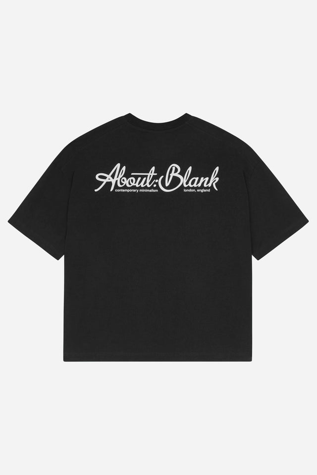 banner t-shirt black/ecru