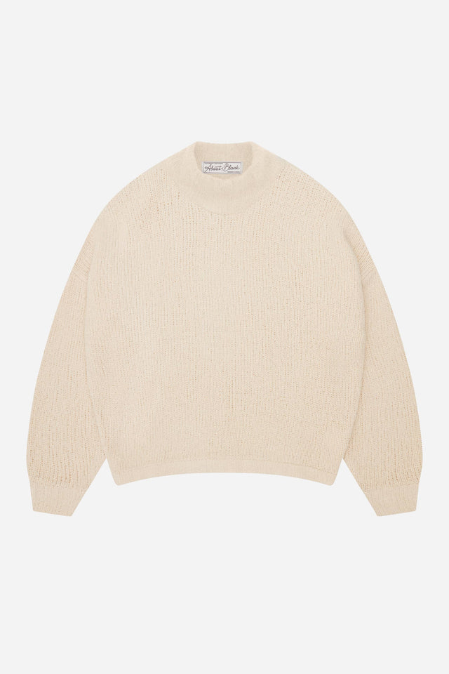 avenue turtle neck buttermilk