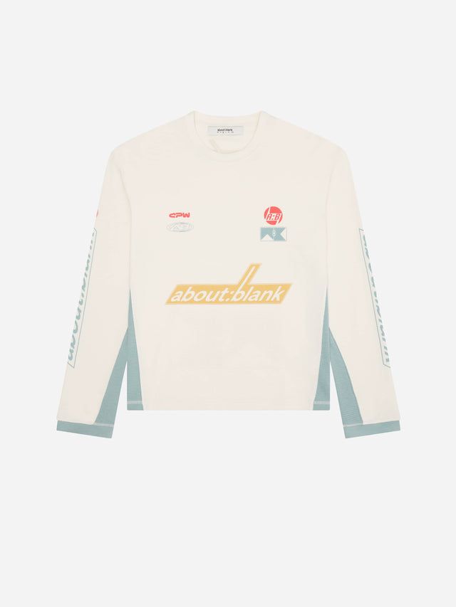 slalom graphic waffle t-shirt oat