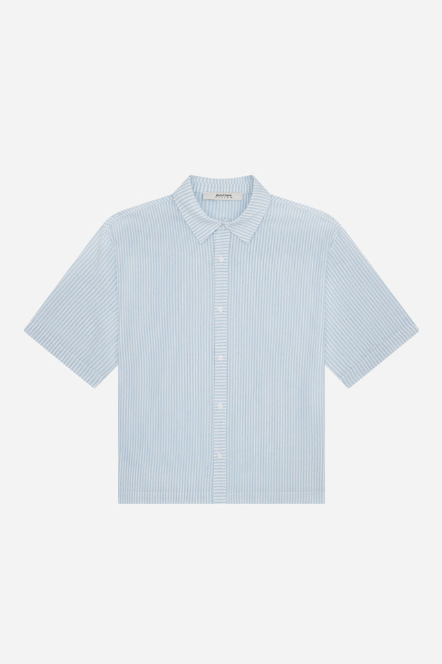 vacation shirt blue/white