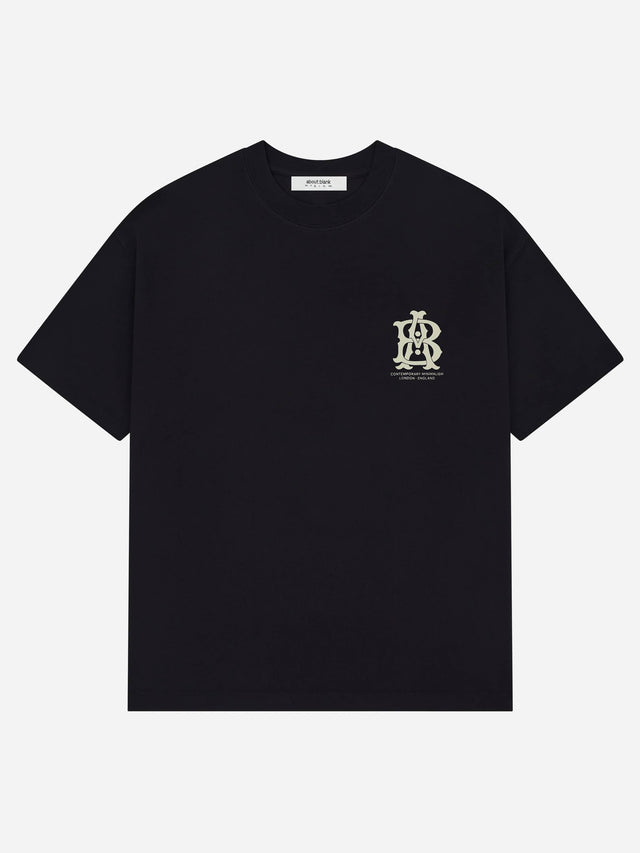 disc t-shirt black