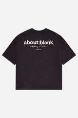 box t-shirt black/ecru