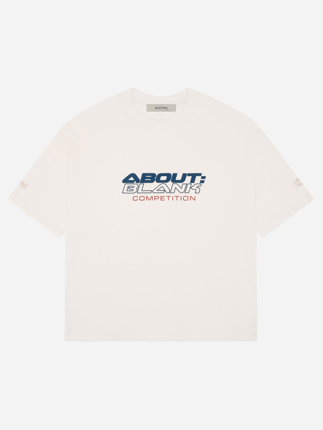 mulligan t-shirt oat/blue/red