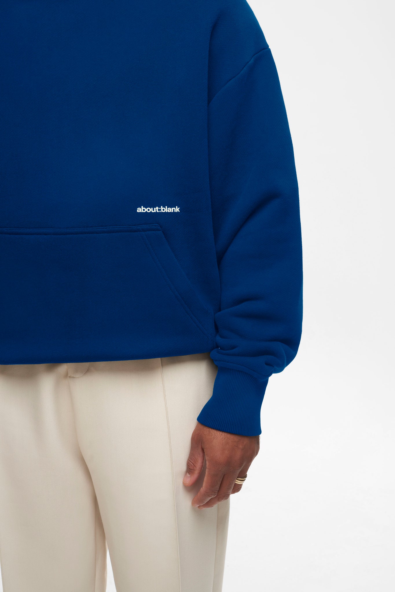 About blank Box Heavyweight Hoodie Estate Blue About blank box heavyweight hoodie estate blue