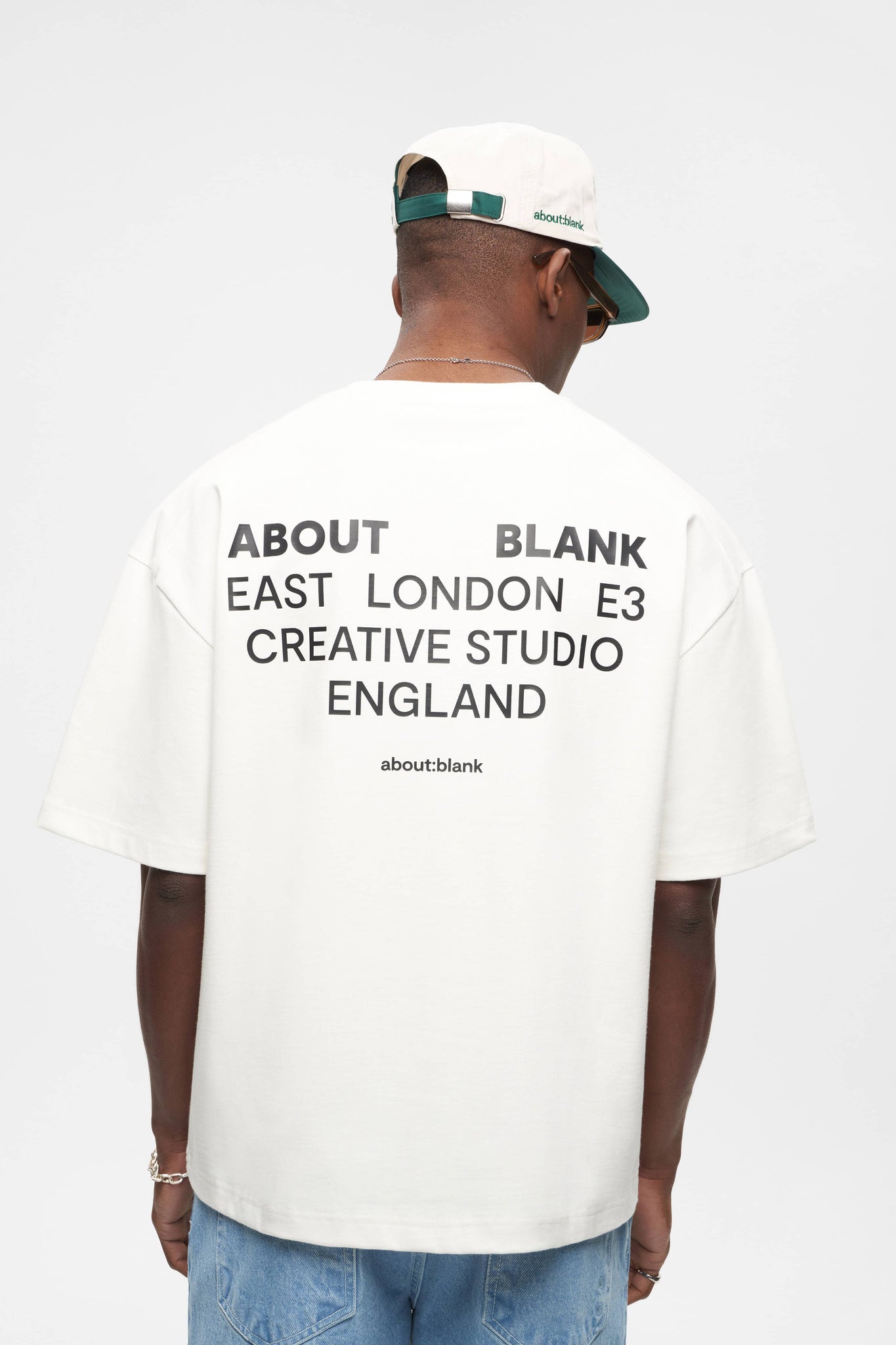 creative studio t-shirt oat/black